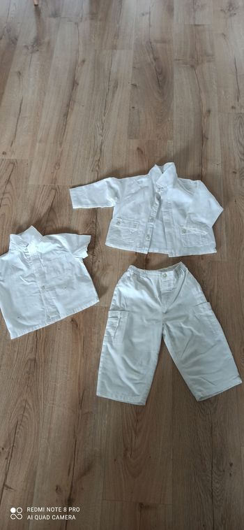 Tenue de bapteme 18 mois