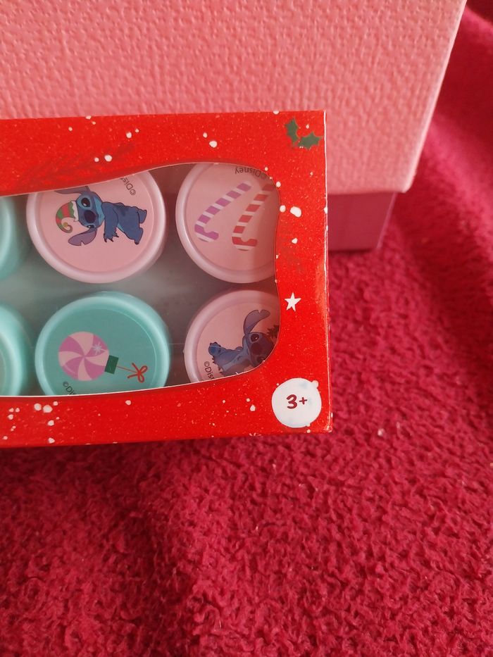 Set de 12 tampons de Noël stitch - photo numéro 4