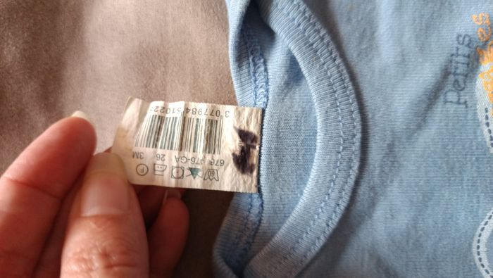 Body manches longues baby gros - photo numéro 6