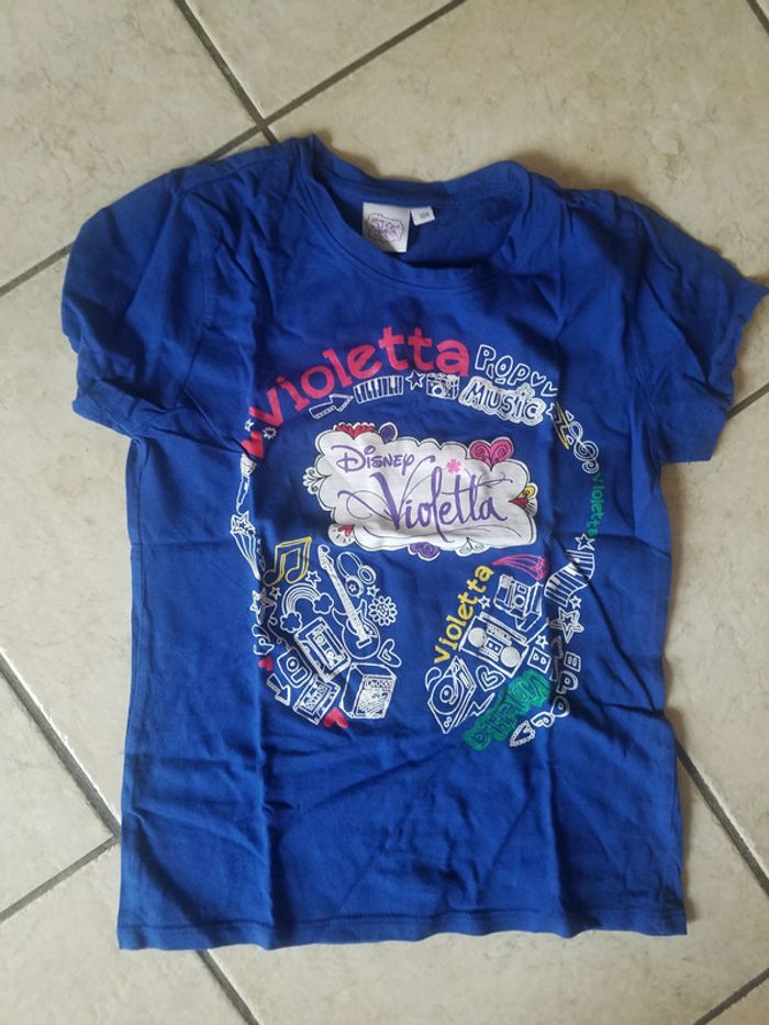 Tee-shirt violetta 12 ans