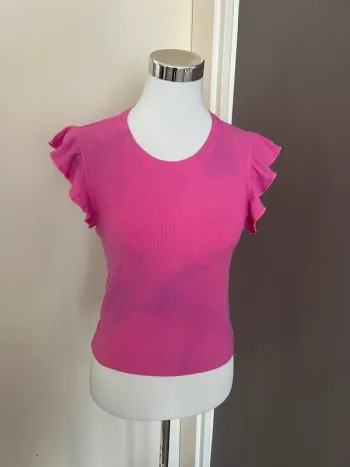 Texto top haut tye and dye rose taille 38