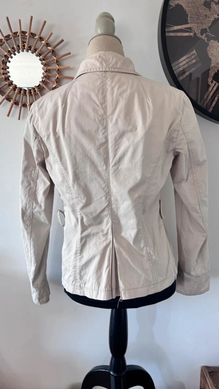 💕 veste trench beige creme taille 38 M #maxmara #weekendmaxmara - photo numéro 2