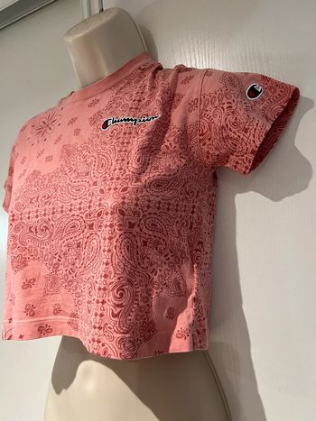 T-shirt champion Rose, 100 % coton