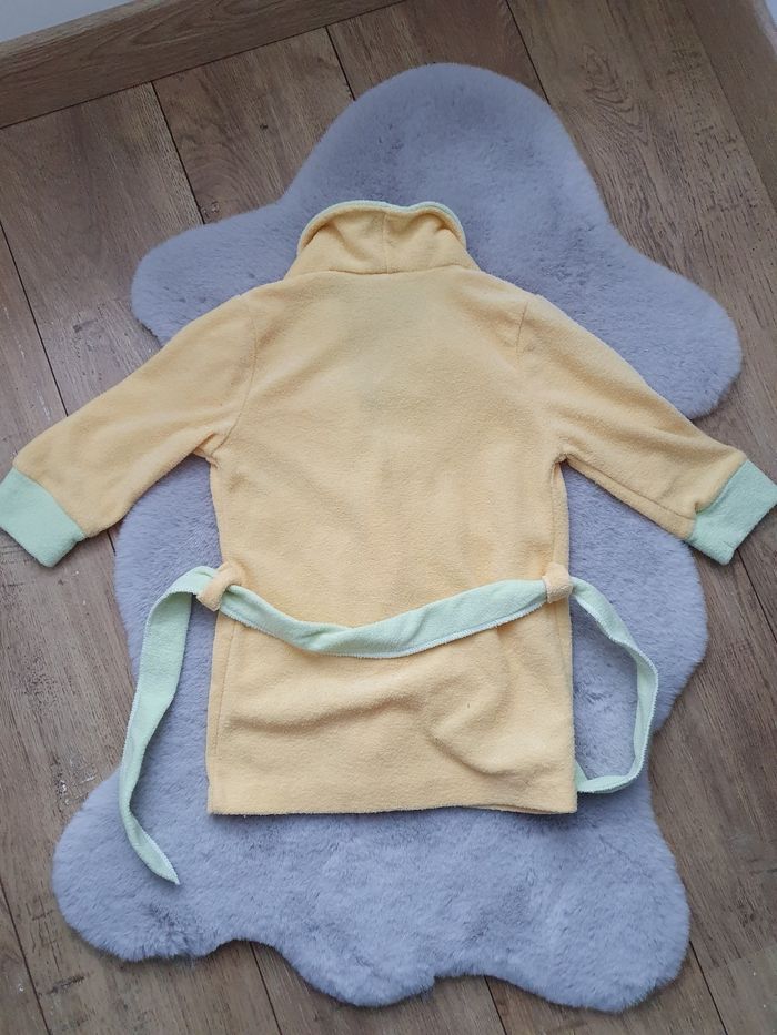 Peignoir jaune et vert 12-24 mois - photo numéro 3