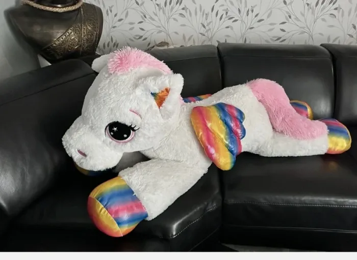 Peluche licorne xxl - photo numéro 3