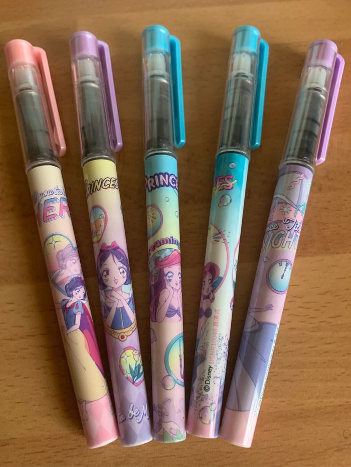 5 Stylos Disney Princesse - photo numéro 2
