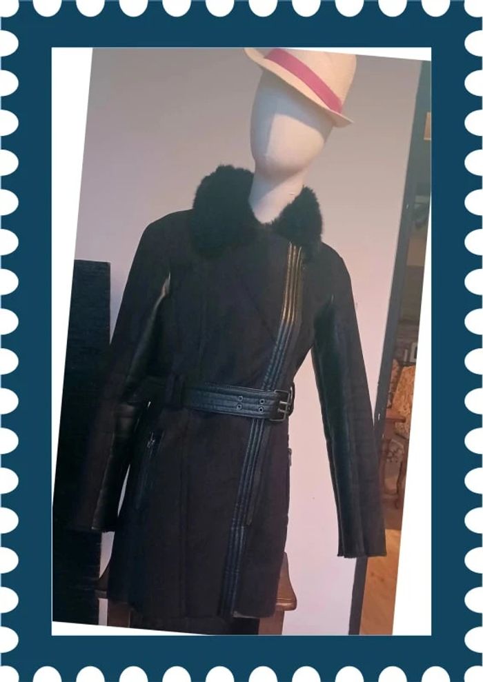 Manteau en fausse fourrure Et Compagnie Taille S - photo numéro 2