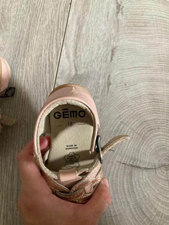 Sandales taille 18 rose gemo - photo numéro 4