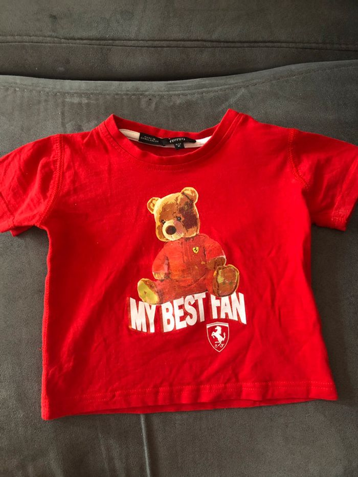 T shirt Ferrari bebe neuf