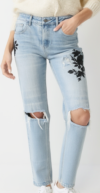 Jean "Soya Fashion" Taille XS en très bon état "O"