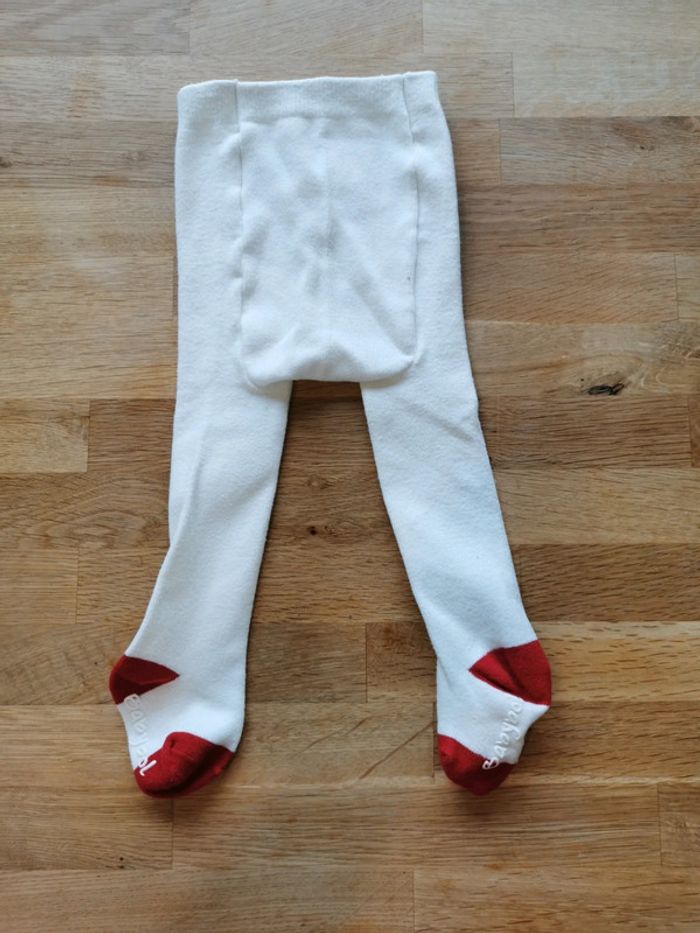 Robe et collants babybol bleue et rouge coton et elastane - photo numéro 10