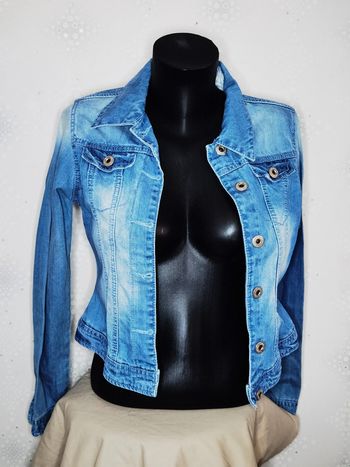 D3532 - veste en jeans fille 13/14 ans
