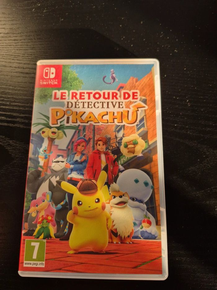 Le retour de détective pikachu switch
