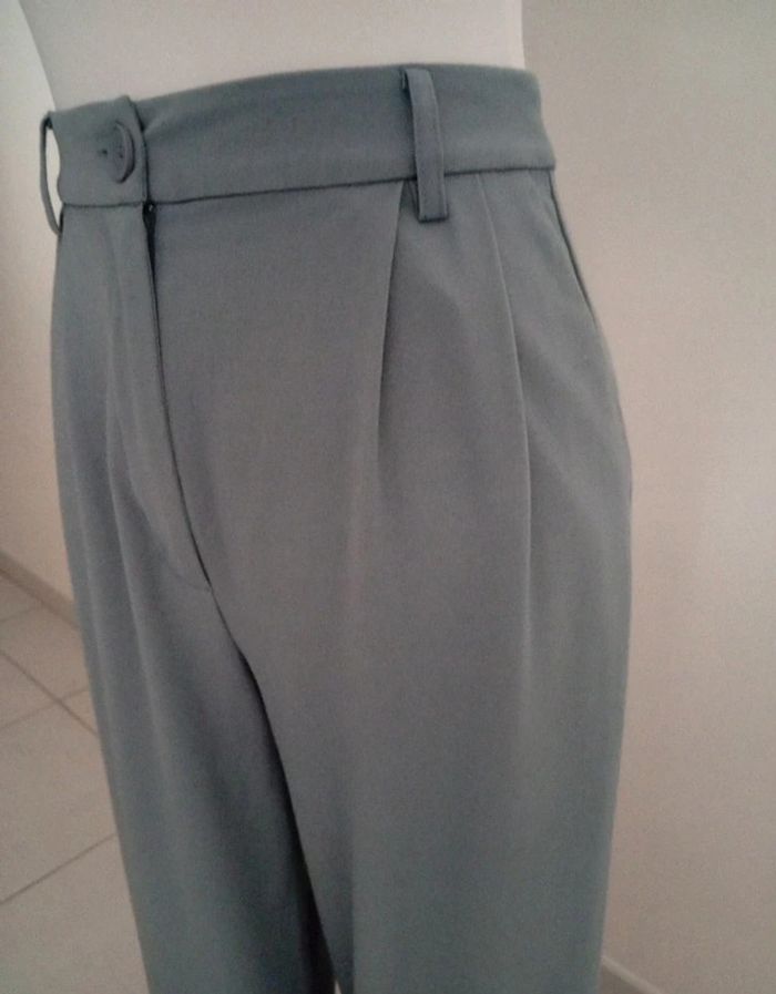 Cache Cache - Pantalon Bleu clair taille 36 | pantalon habillé jambes "larges" - photo numéro 8