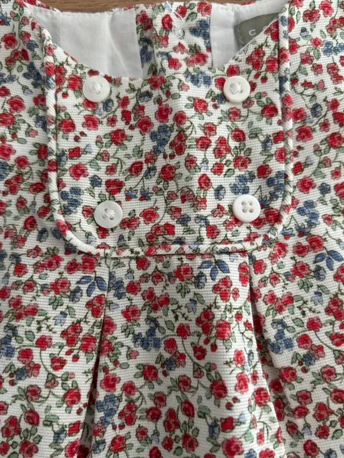 Robe à fleurs 3-6 mois - photo numéro 4