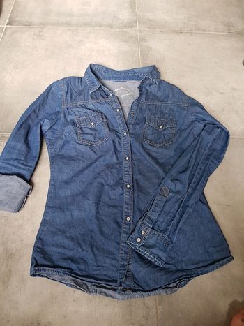 Chemise jeans