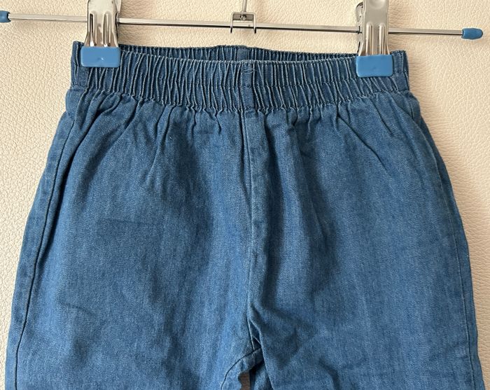pantalon léger en denim taille 6 mois - photo numéro 2