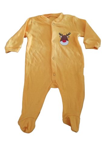 Grenouillère jaune 0-3 mois