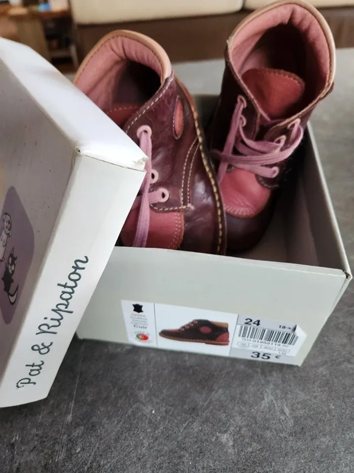 Chaussures 24 avec boîte