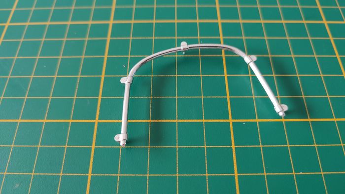 Contour baguette pièce détachée miniature Burago Mercedes 300 SL 1954 1/18 1/18e #D85 - photo numéro 2