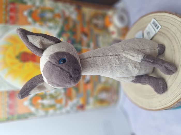 Peluche Jellycat chat siamois Iris neuf et authentique plus commercialisée retired - photo numéro 2