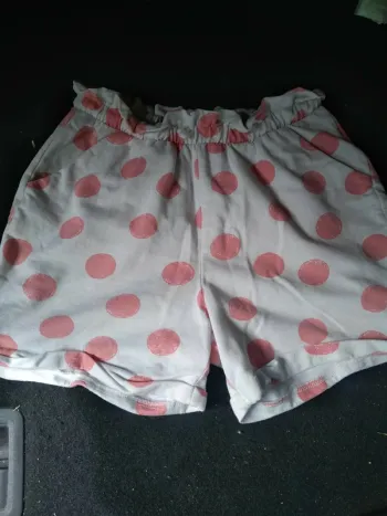 Short à pois Fille