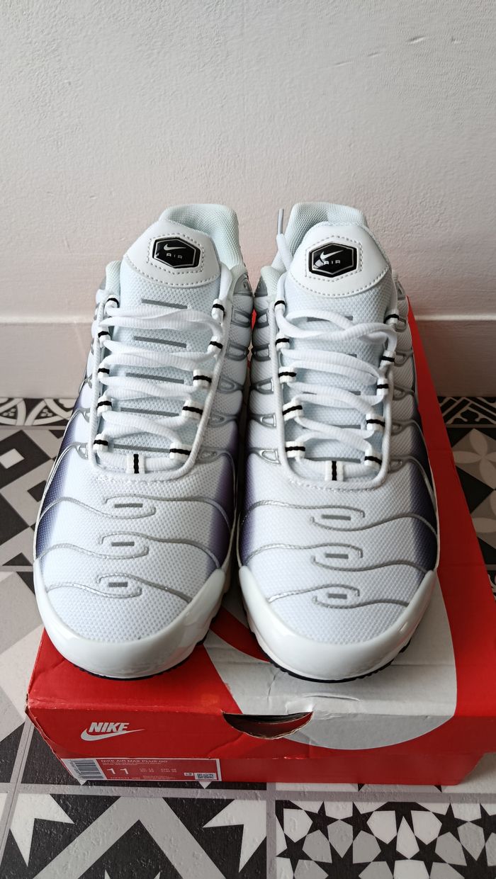 TN blanc/dégradé bleu - photo numéro 2