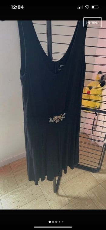 Robe courte noir