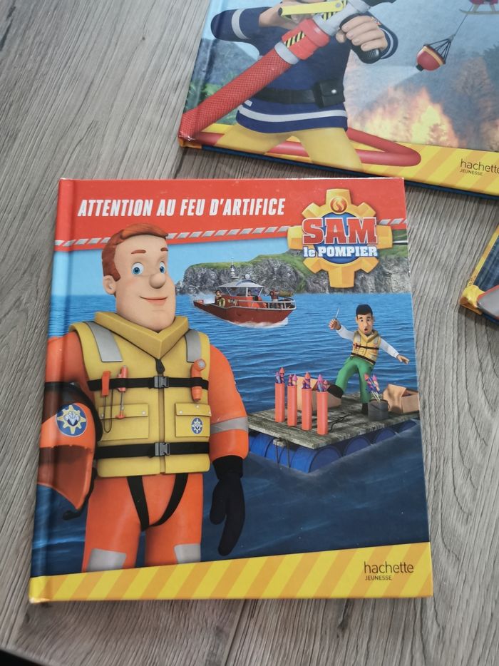 Lot de 3 livres Sam le pompier - photo numéro 2