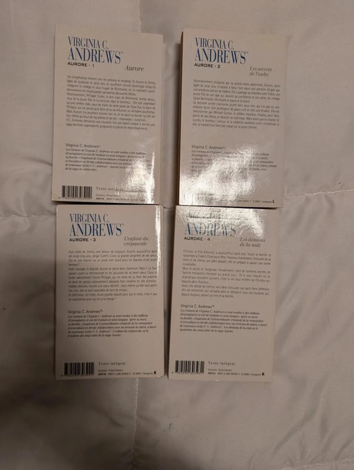 Livres "Aurore" de Virginia C. Andrews - photo numéro 2