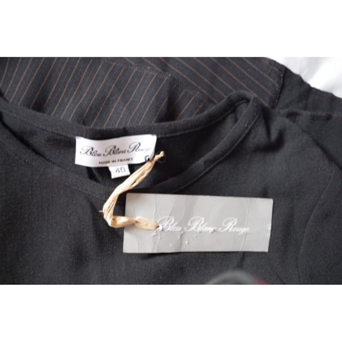 ROBE MI-LONGUE Bleu Blanc Rouge - Taille 40 - photo numéro 8