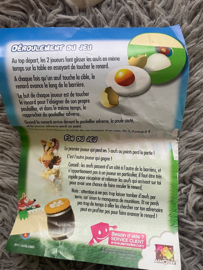 Jeu la guerre des œufs - Asmodée - photo numéro 3