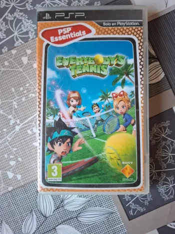 Jeu psp everyedy's tennis