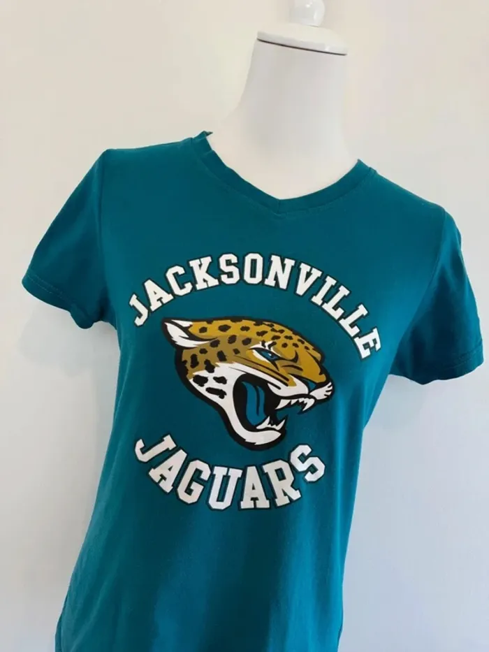 T-shirt Jacksonville Jaguars football américain NFL taille L - photo numéro 2