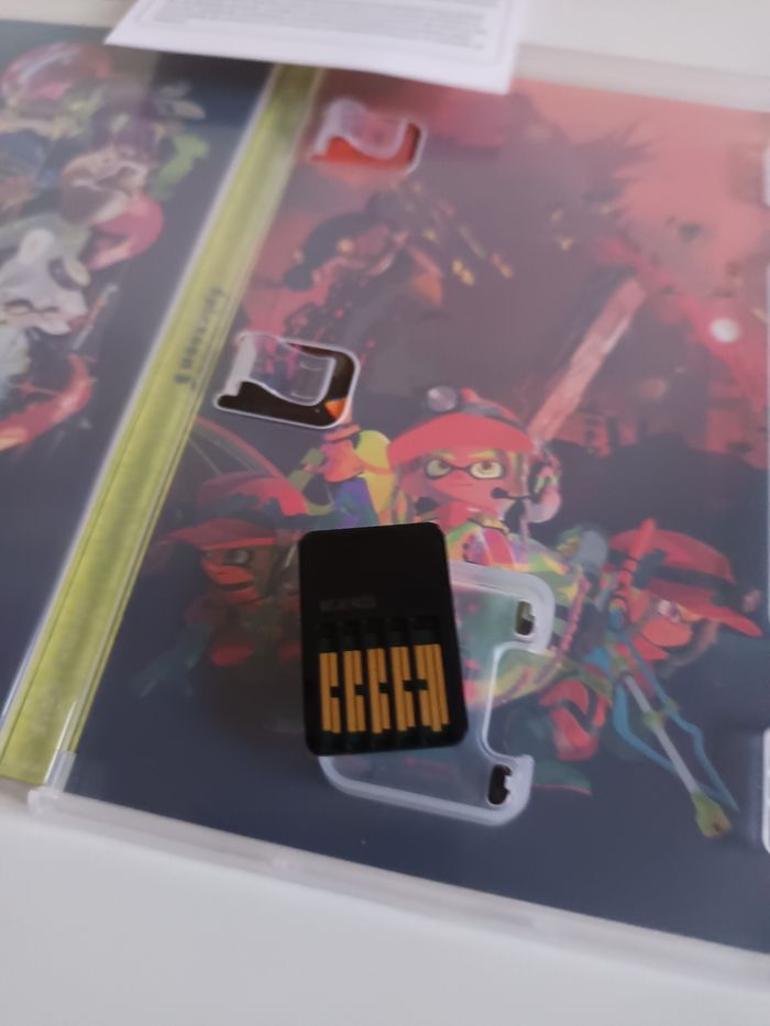 Jeu Switch Splatoon3 en très bon état - photo numéro 5