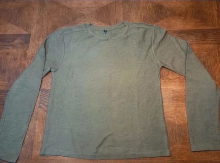 Pull kaki 14 ans