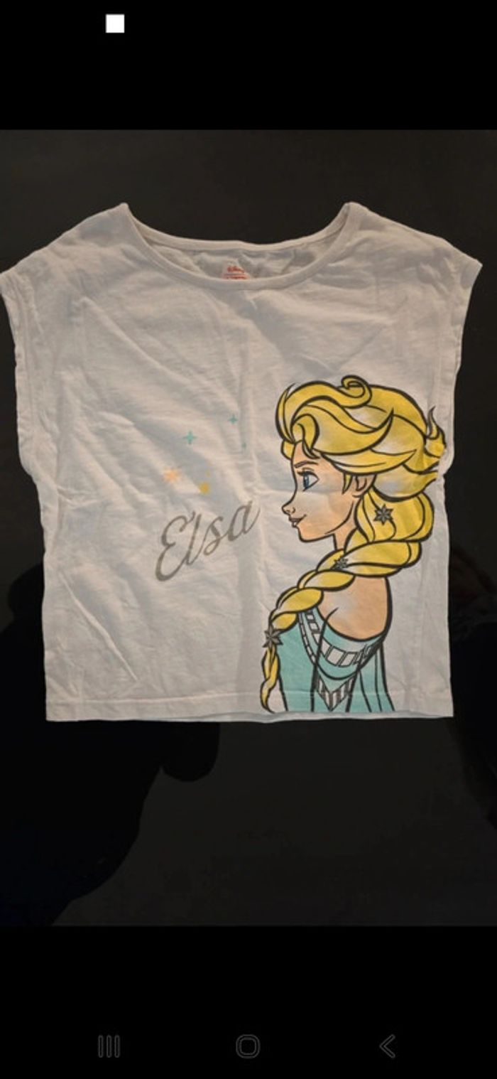 Lot 6 t-shirts fille 10 ans Disney Punkidz Okaidi Kiabi NKY - photo numéro 3