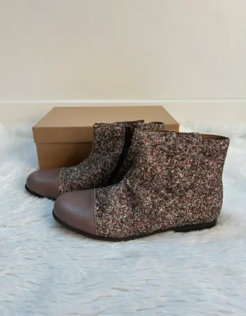 Bottines en cuir Pépé