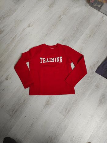 Sweat Domyos rouge fille 12 ans