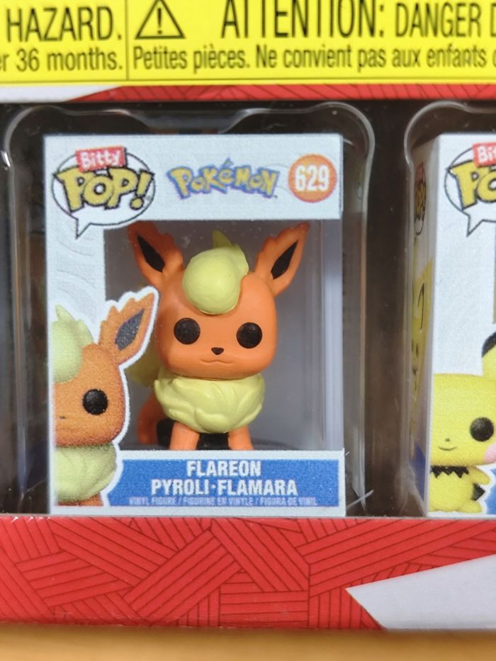 Lot De 2 Boîtes De 4 Bitty Pop! Pokémon (8 Figurines dont Starters Kanto) - photo numéro 8