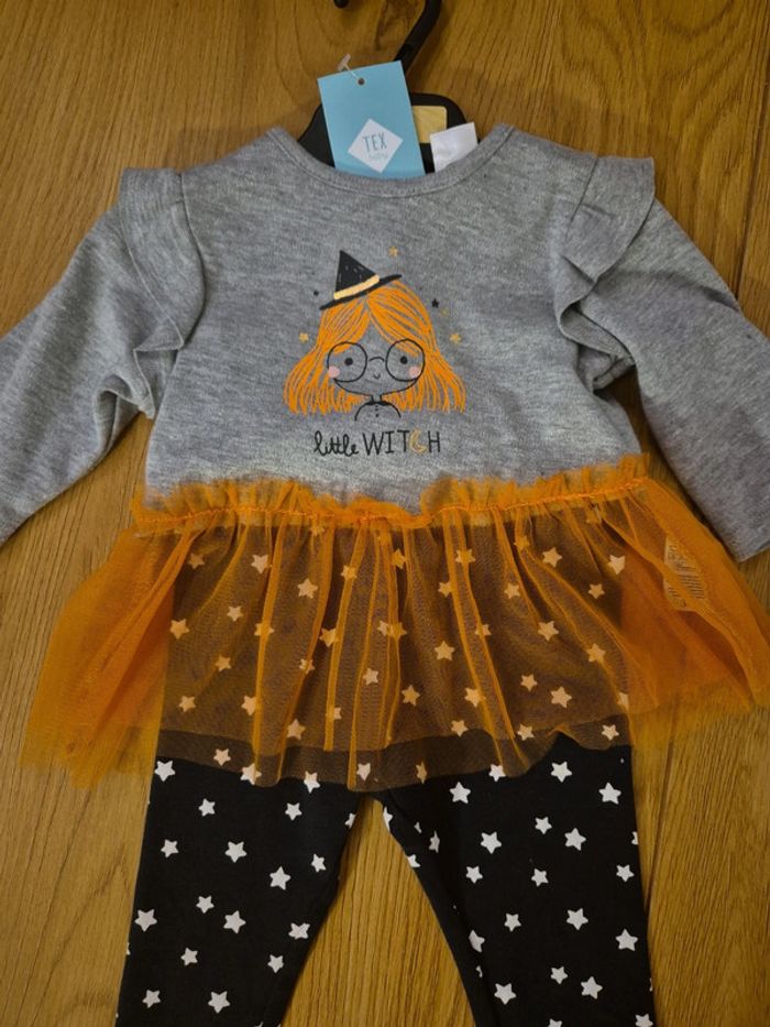 Ensemble fille 3 mois tex neuf - photo numéro 2