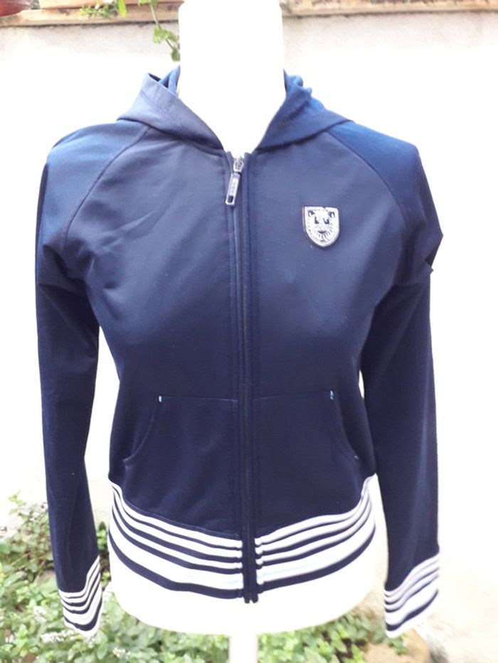 Ensemble survêtement vintage femme bleu marine