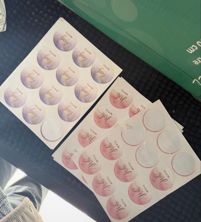 Set babyshower gender reveal - photo numéro 3