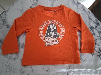 T-shirt manche longue garçon taille 3 ans