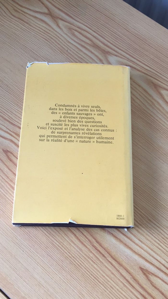 Les enfants sauvages mythe et réalité Lucien Malson - photo numéro 2