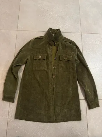 Veste chemise verte oversize Miliana taille S, très bon état