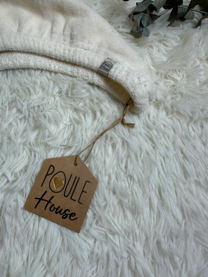 Serviette turban éponge bambou Poule House - photo numéro 6