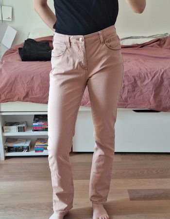 Jean vieux rose Love Denim femme 40 L