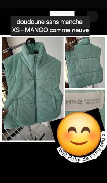 Doudoune /gilet sans manche matelassé fille /femme xs mange