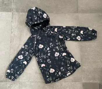Veste coupe-vent/imperméable « Minymo » bleu marine à motifs taille 3 ans-98 cm
